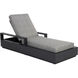 Tavira Charcoal / Lanikai Salt And Pepper Outdoor Lounger